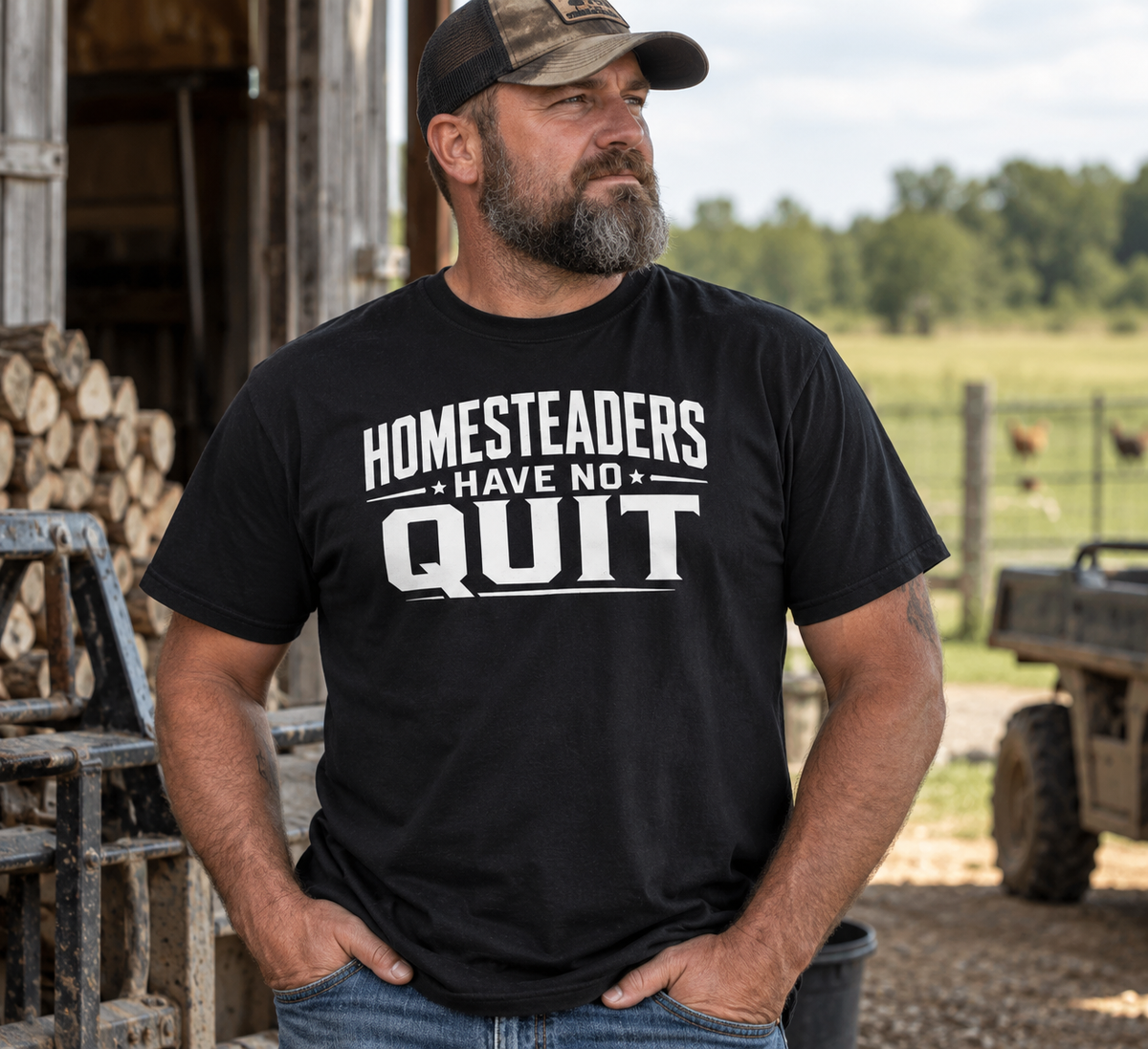 Homesteaders Have No Quit T-Shirt