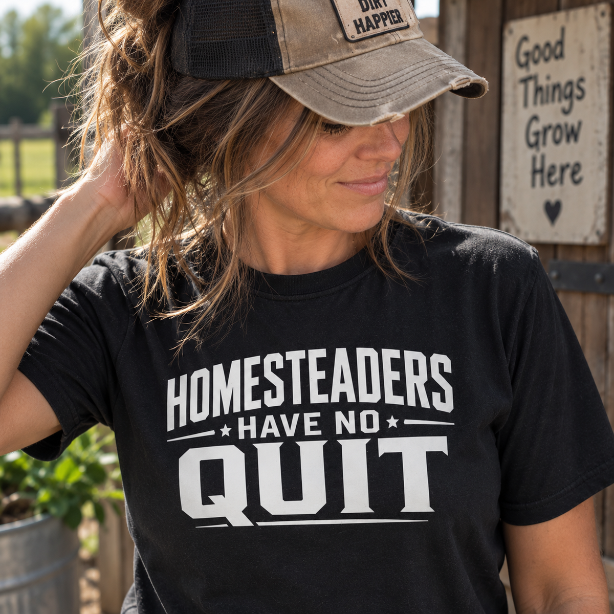Homesteaders Have No Quit T-Shirt