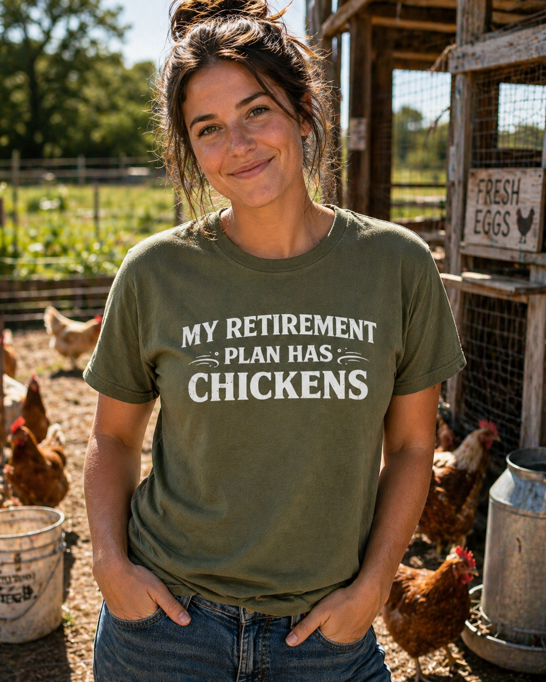 My Retirement Plan Has Chickens T-Shirt