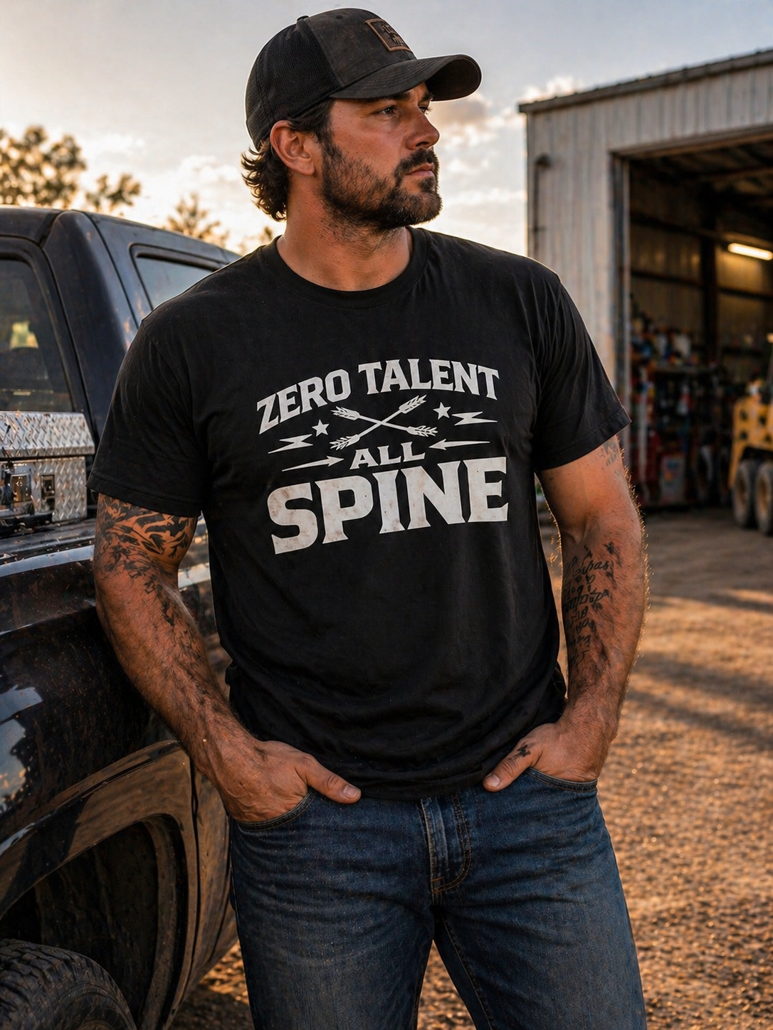 Zero Talent All Spine T-Shirt