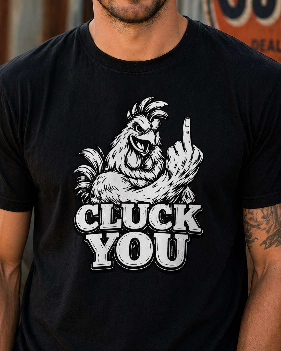 Cluck You Chicken T-Shirt