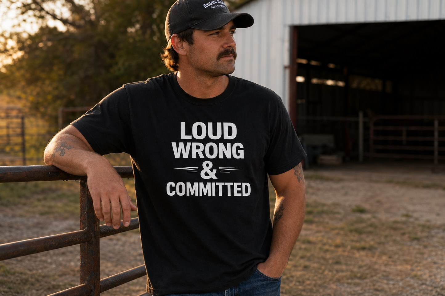 Loud Wrong & Committed T-Shirt