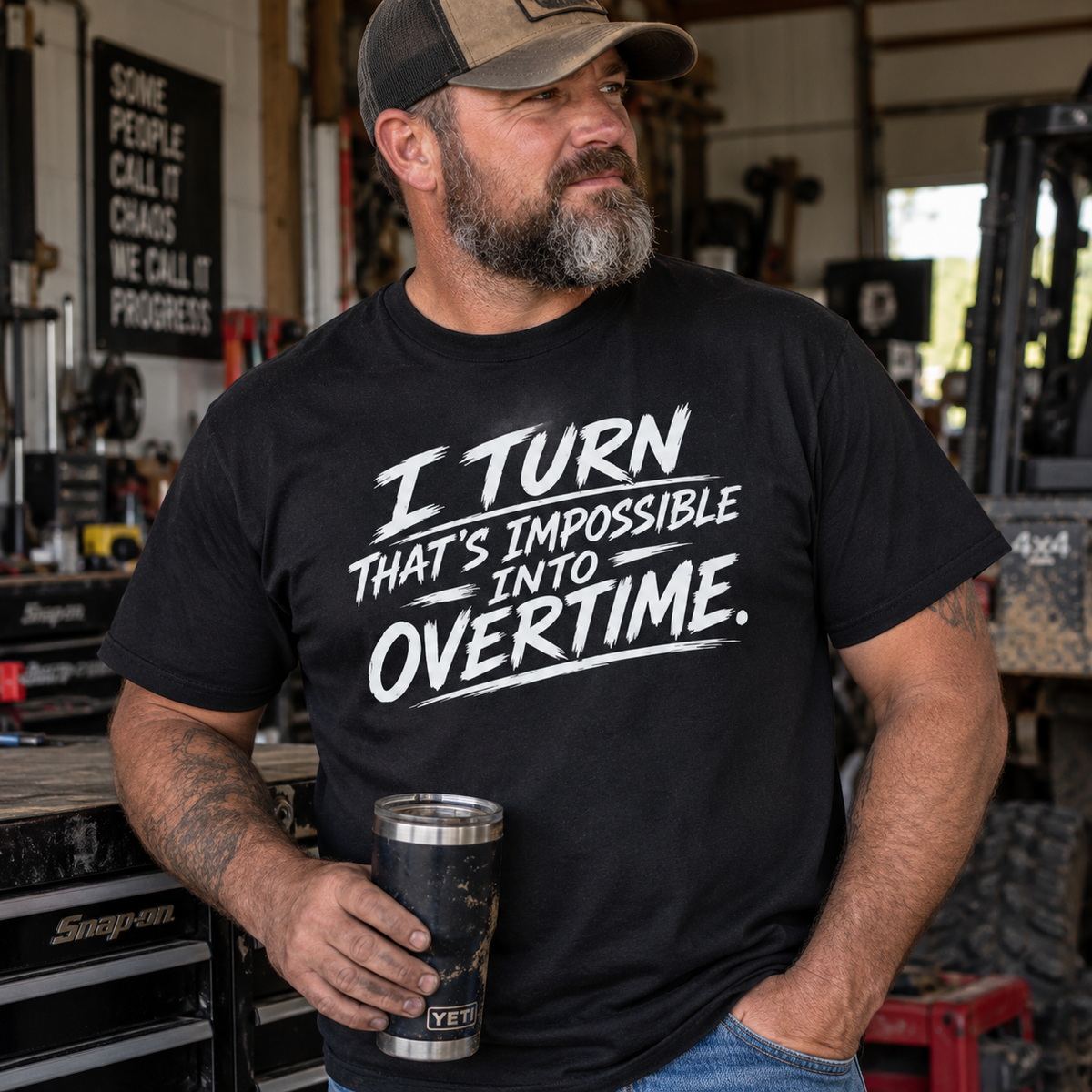 I Turn That’s Impossible Into Overtime T-Shirt