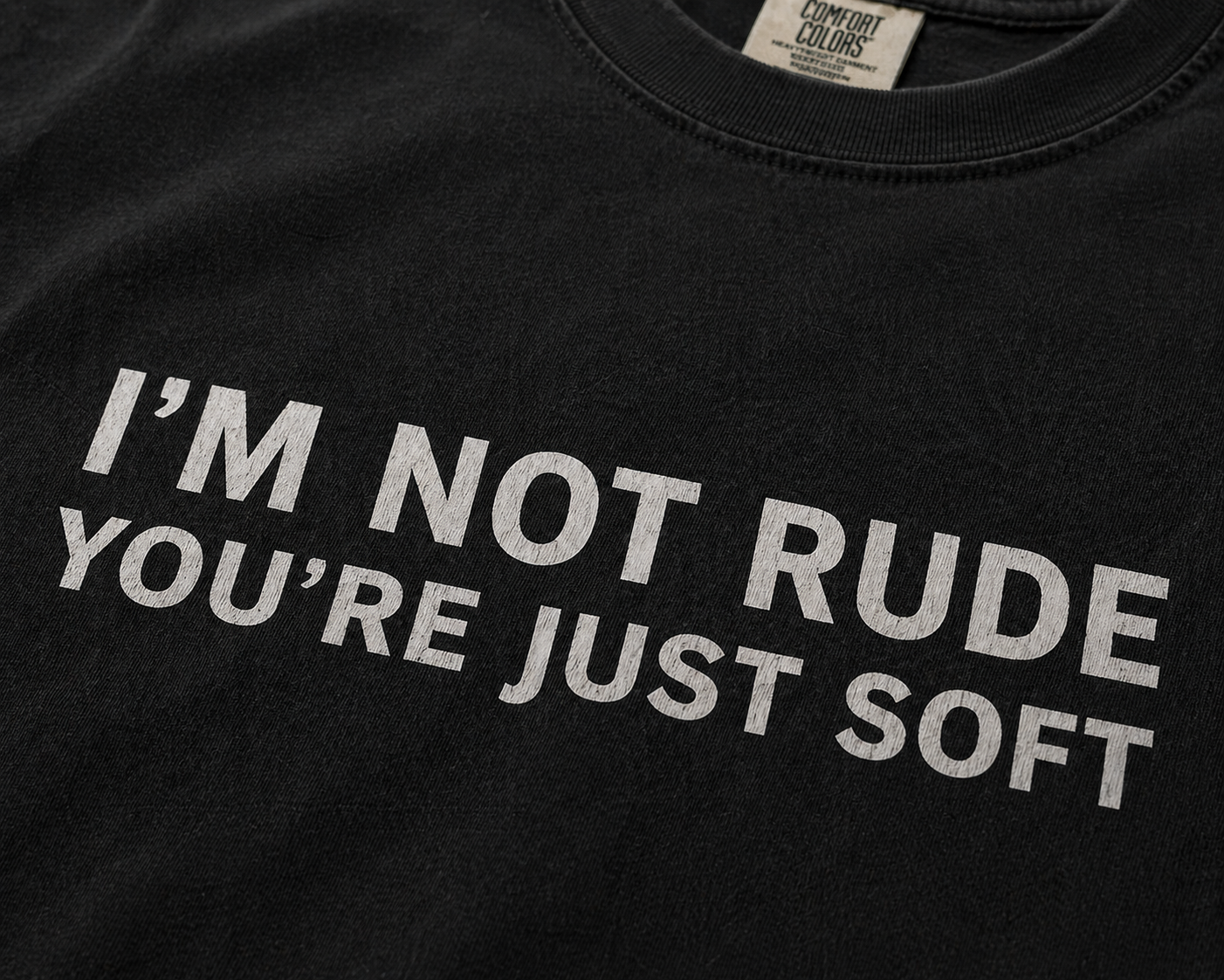 I’m Not Rude — You’re Just Soft T-Shirt