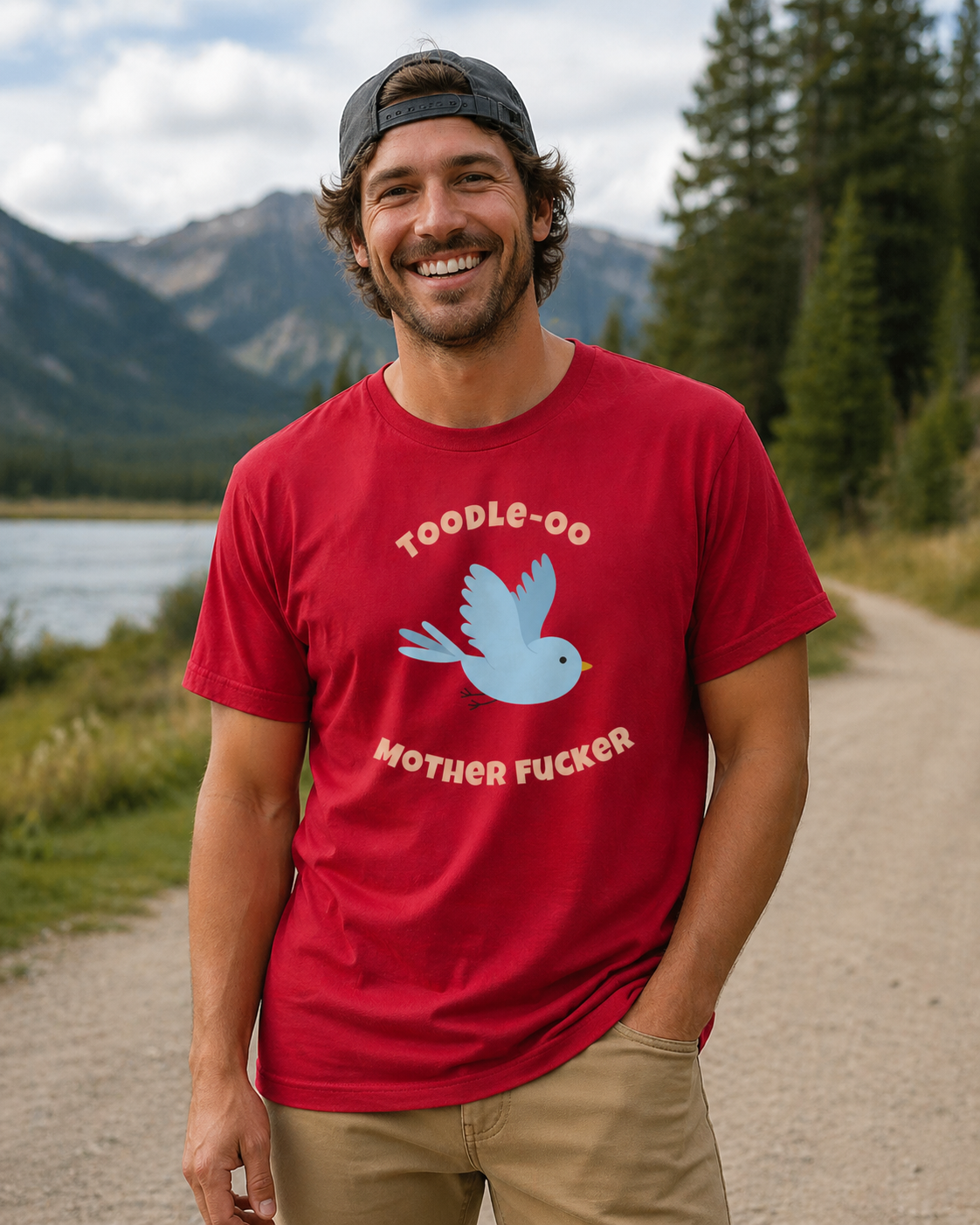 Toodle-oo Mother F*cker Bird T-Shirt