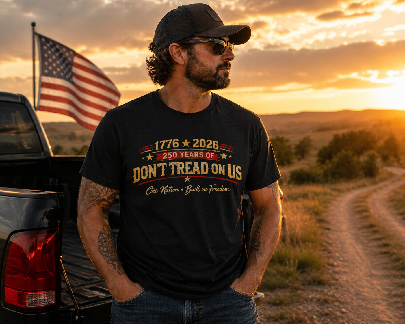Don’t Tread On Us 250 Years 1776–2026 T-Shirt