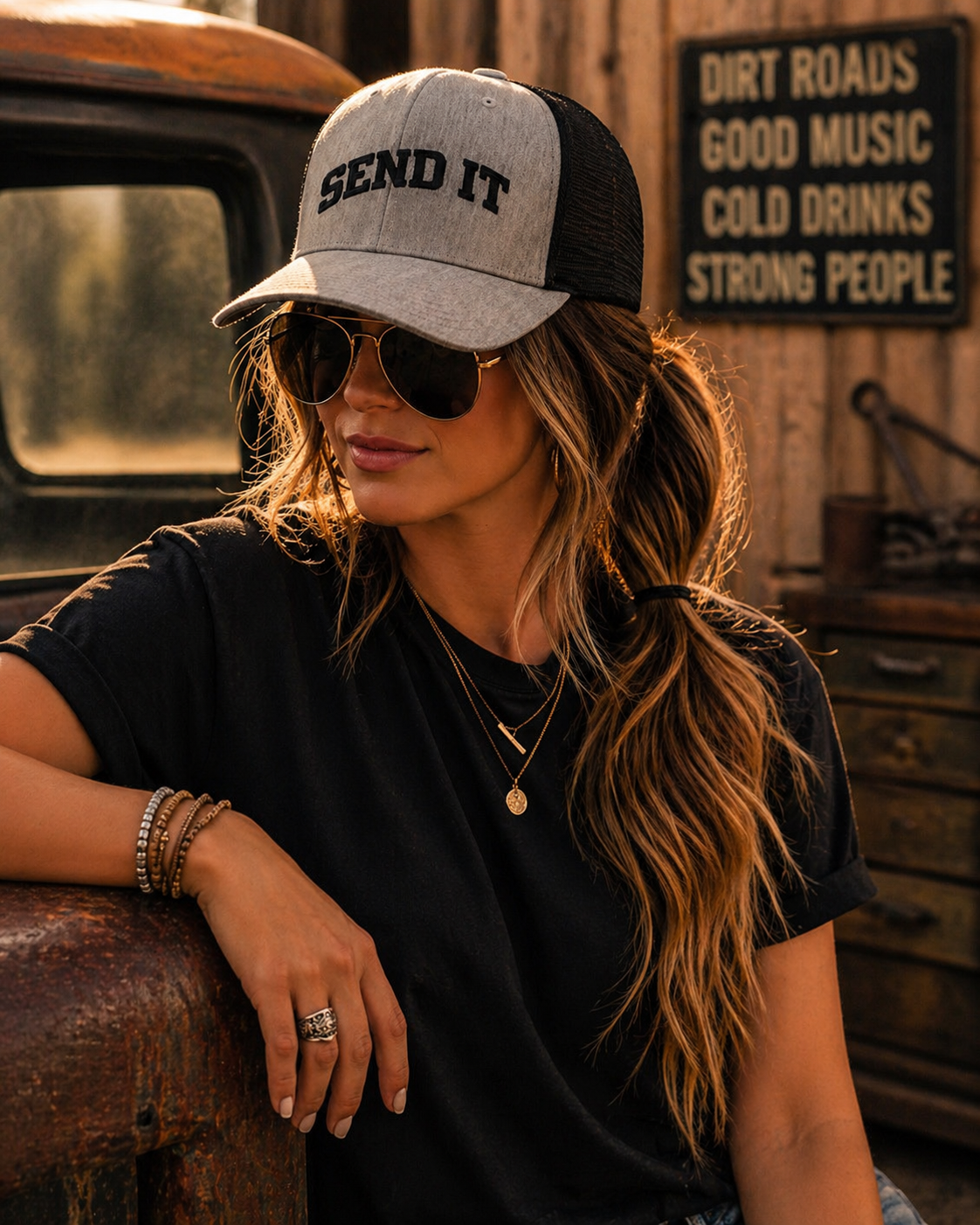 Send It Embroidered Hat