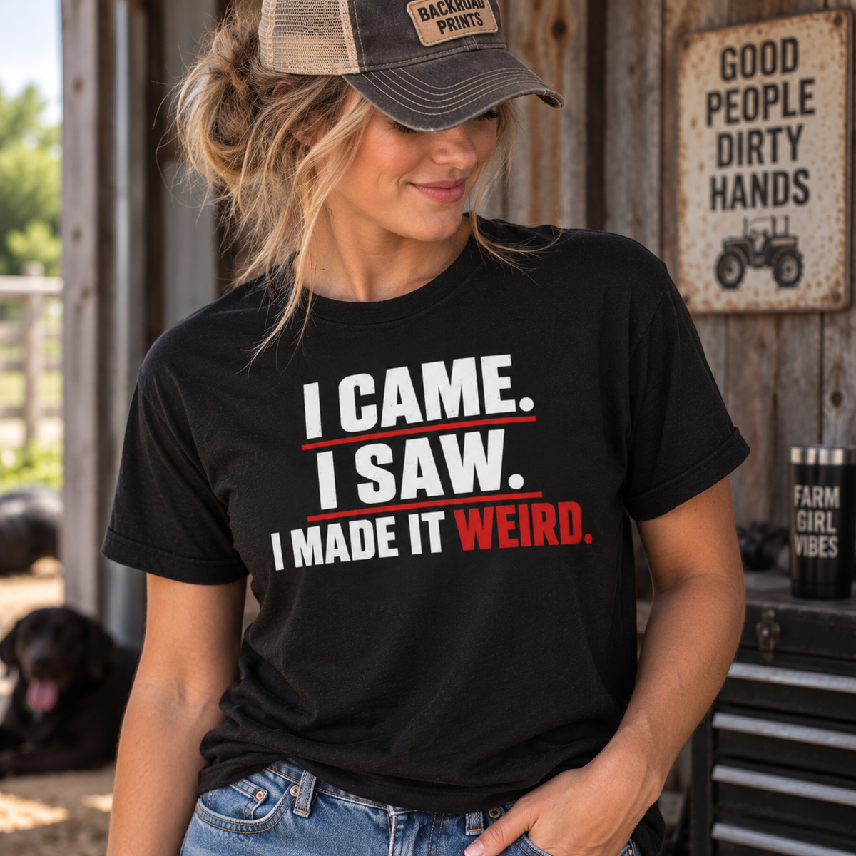 I Came. I Saw. I Made It Weird. T-Shirt
