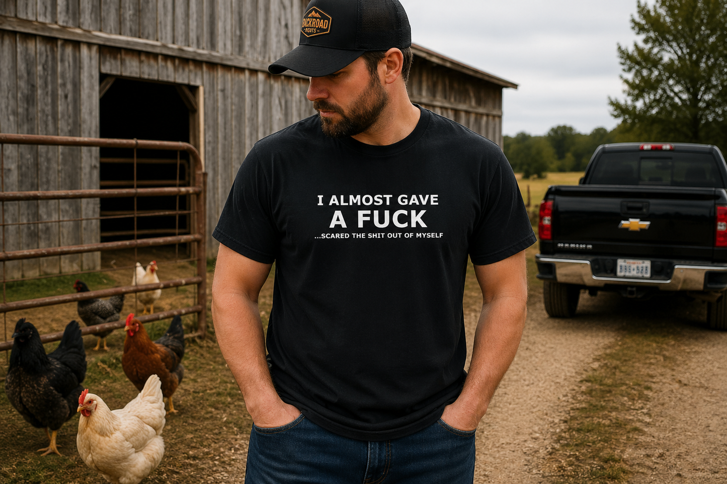 I Almost Gave a Fuck T-Shirt