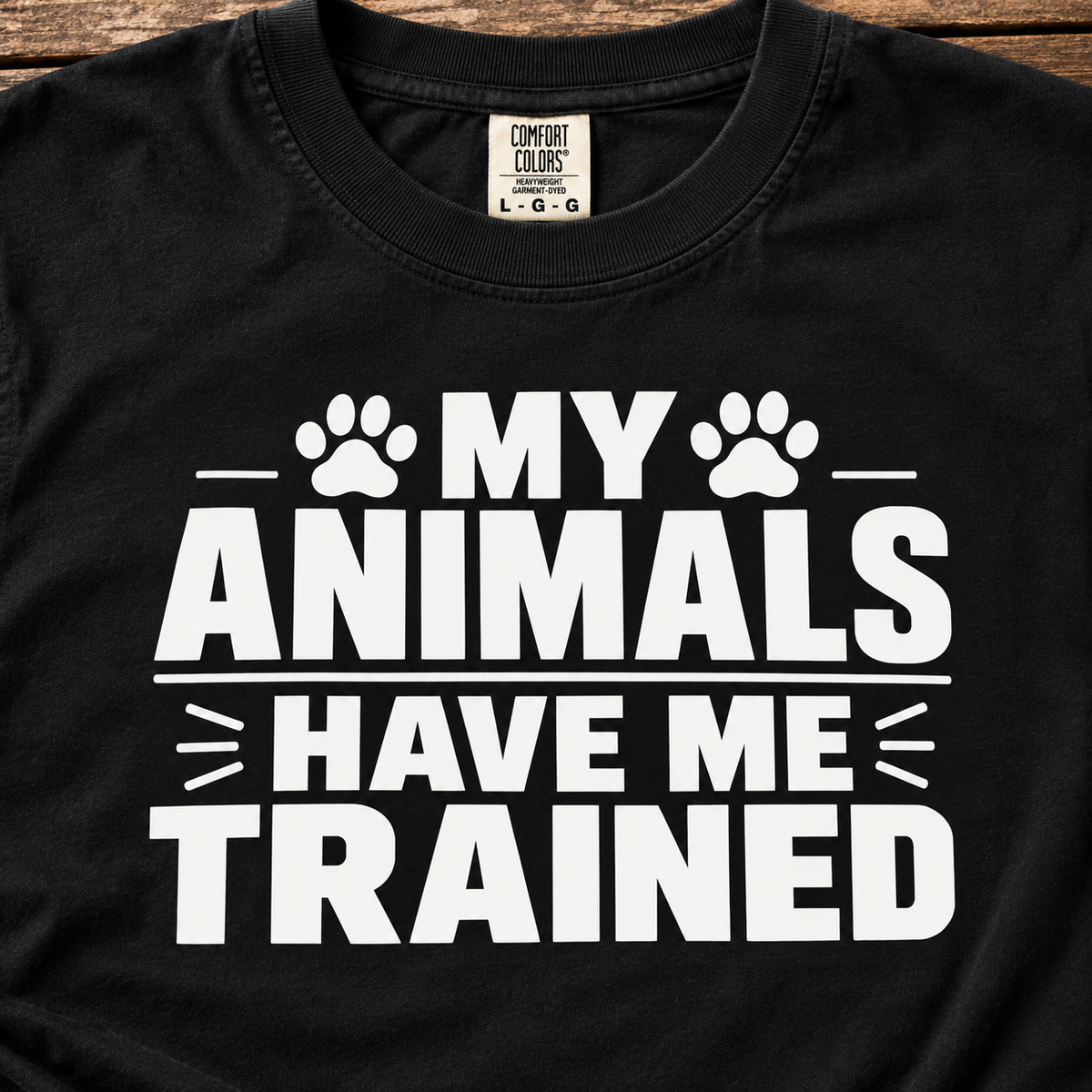 My Animals Have Me Trained T-Shirt