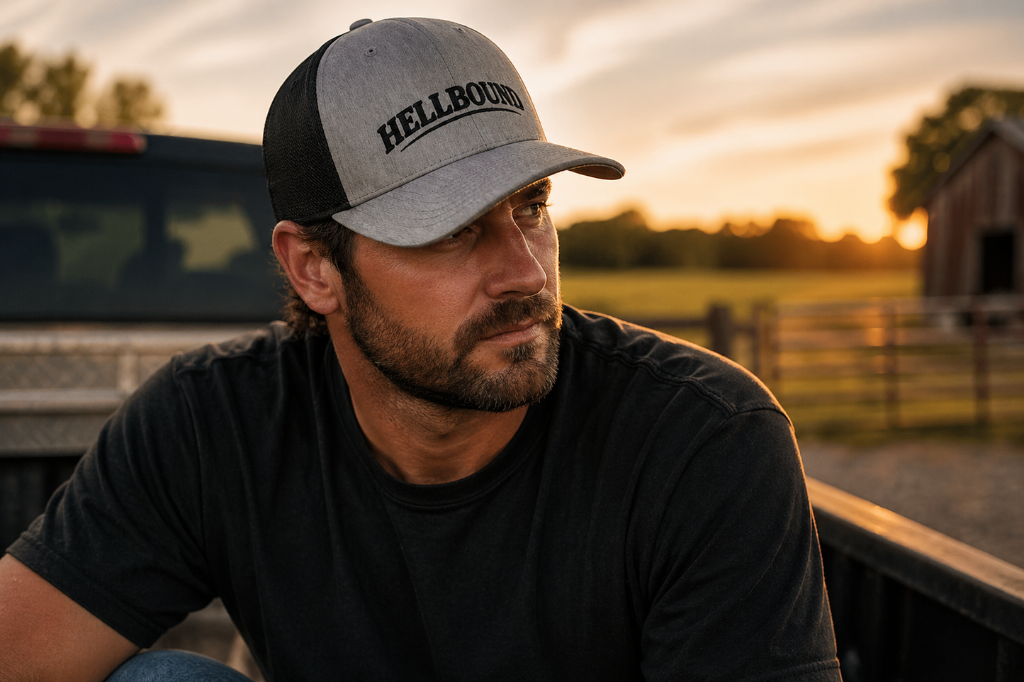 Hellbound Embroidered Hat