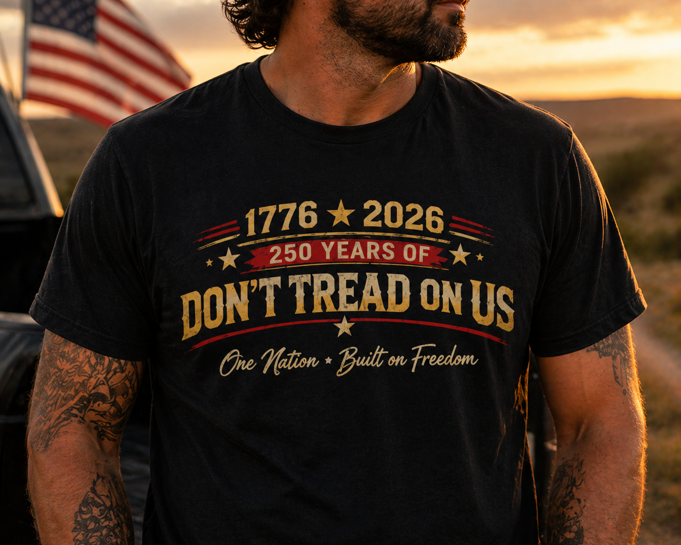 Don’t Tread On Us 250 Years 1776–2026 T-Shirt