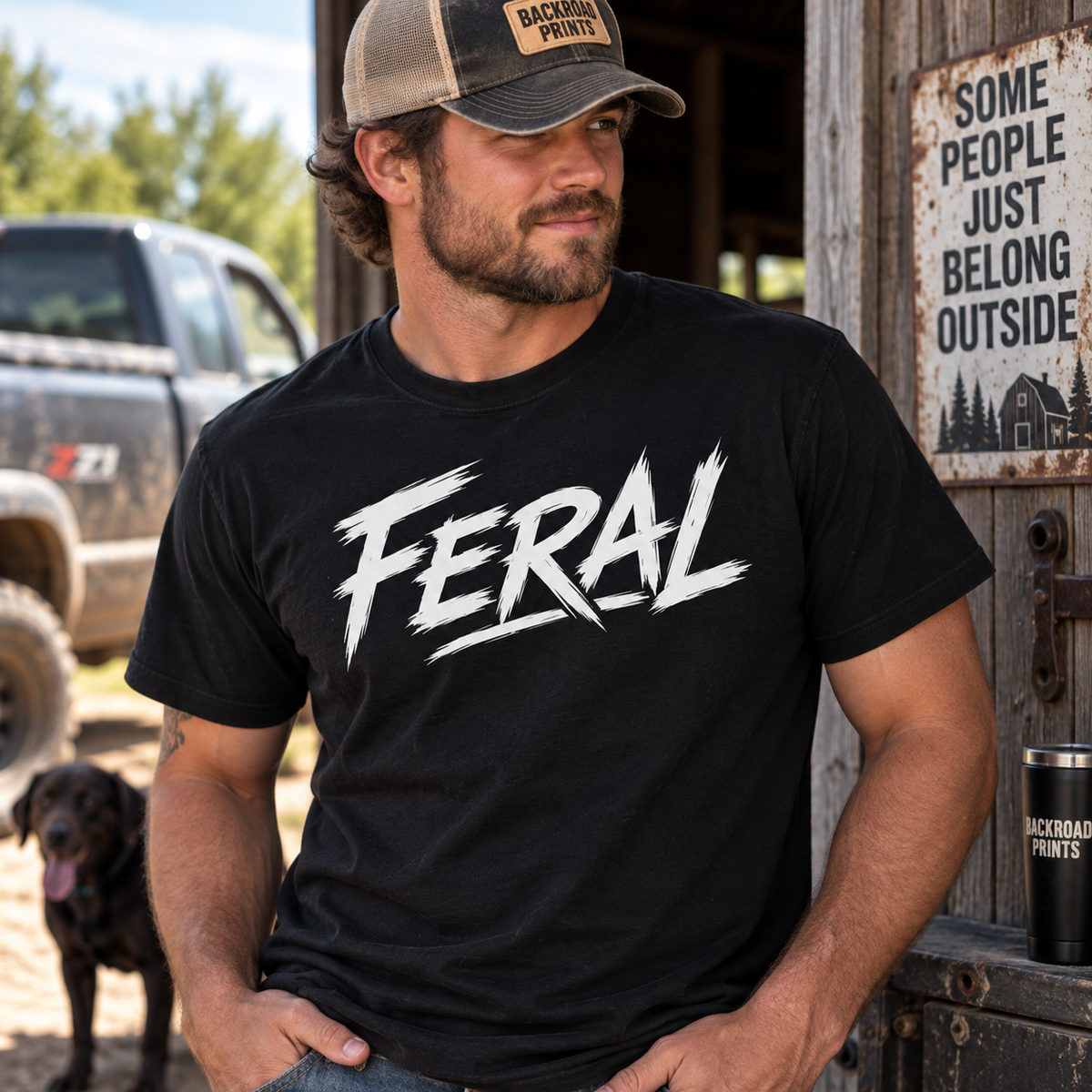 Feral T-Shirt | Rural, Wild & Unapologetic