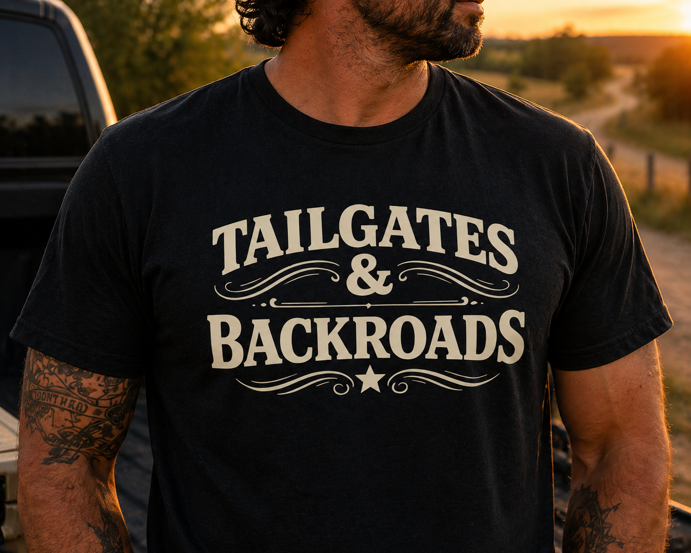 Tailgates & Backroads T-Shirt