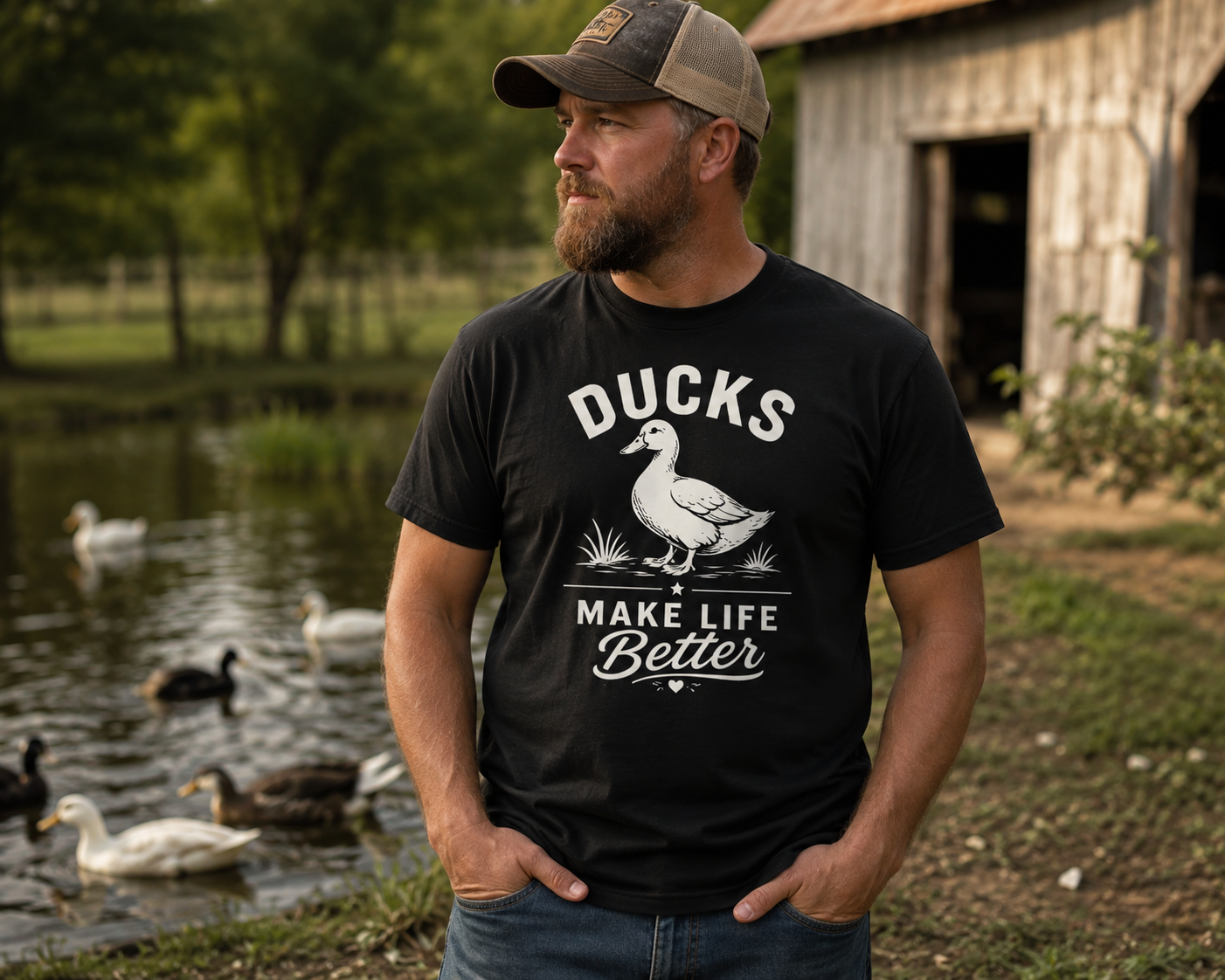 Ducks Make Life Better T-Shirt