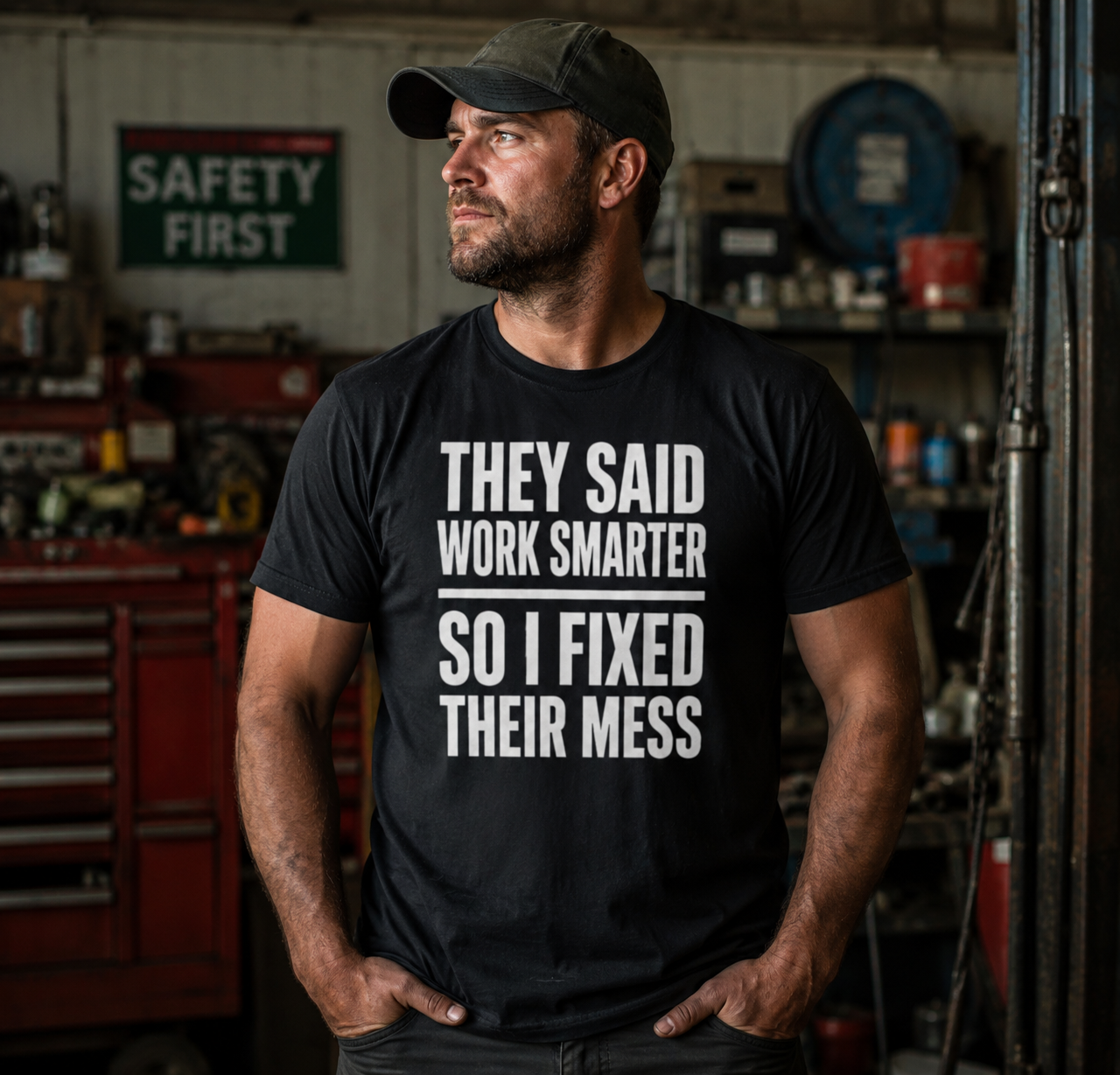 They Said Work Smarter So I Fixed Their Mess T-Shirt