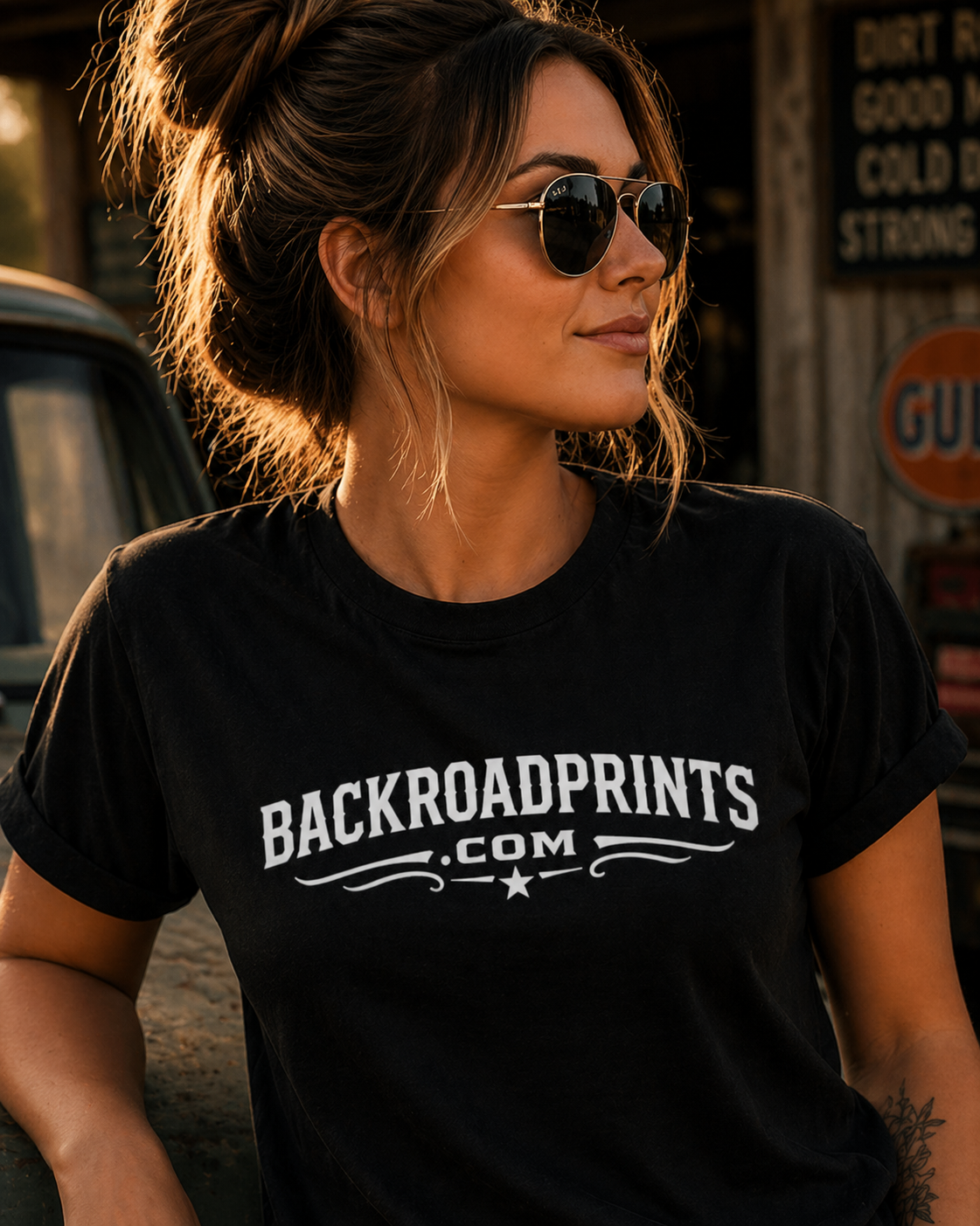 Backroad Prints Logo T-Shirt