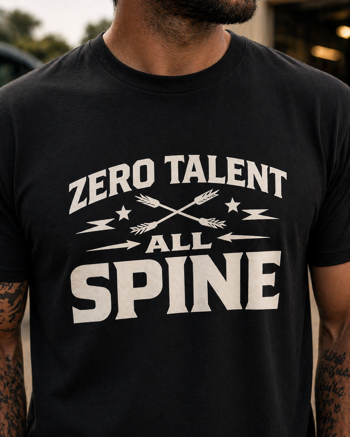 Zero Talent All Spine T-Shirt