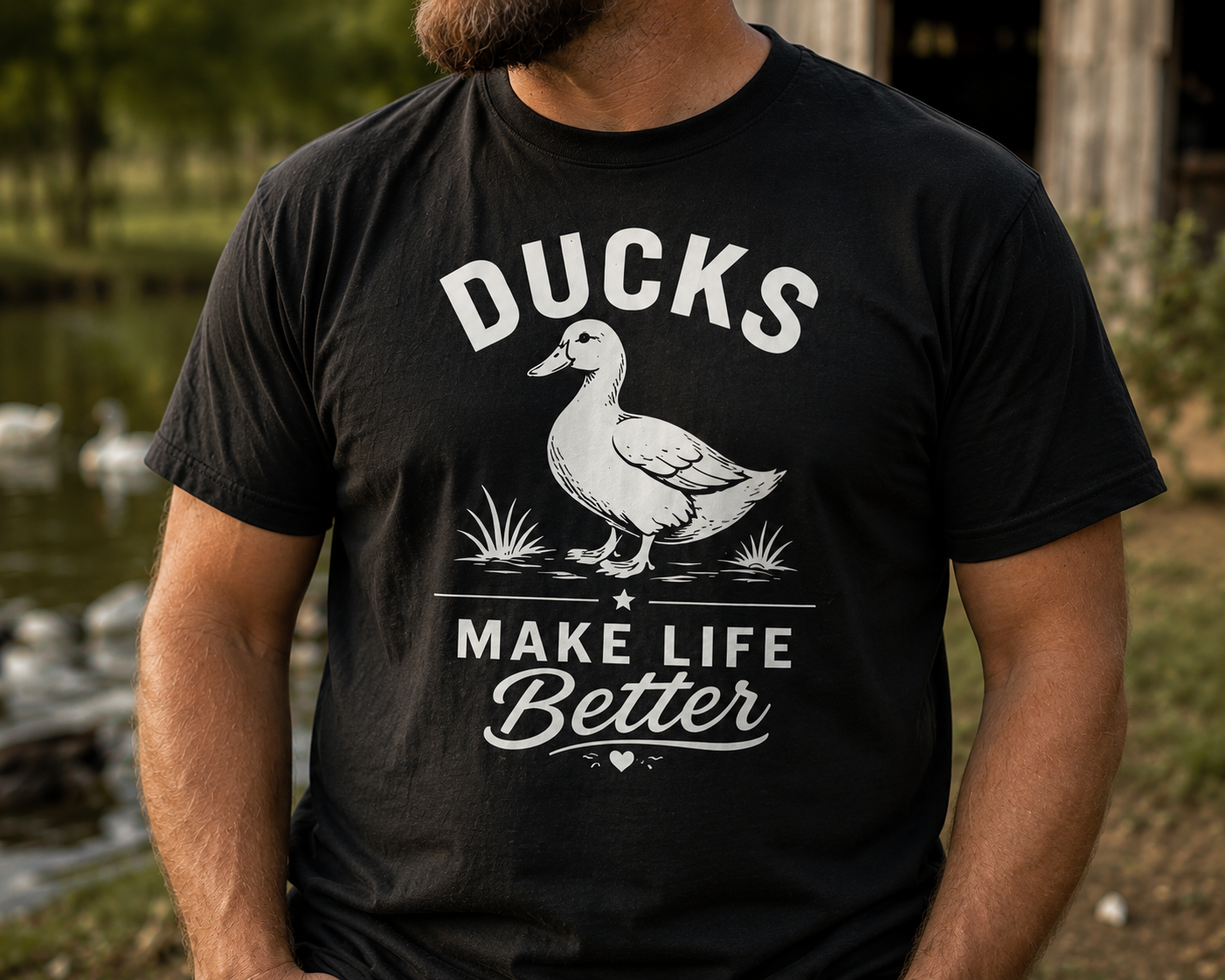 Ducks Make Life Better T-Shirt