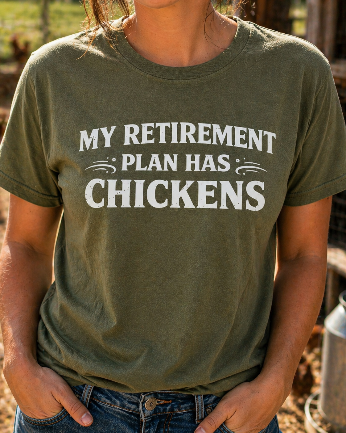 My Retirement Plan Has Chickens T-Shirt