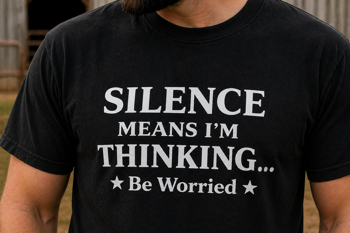 Silence Means I’m Thinking… Be Worried T-Shirt