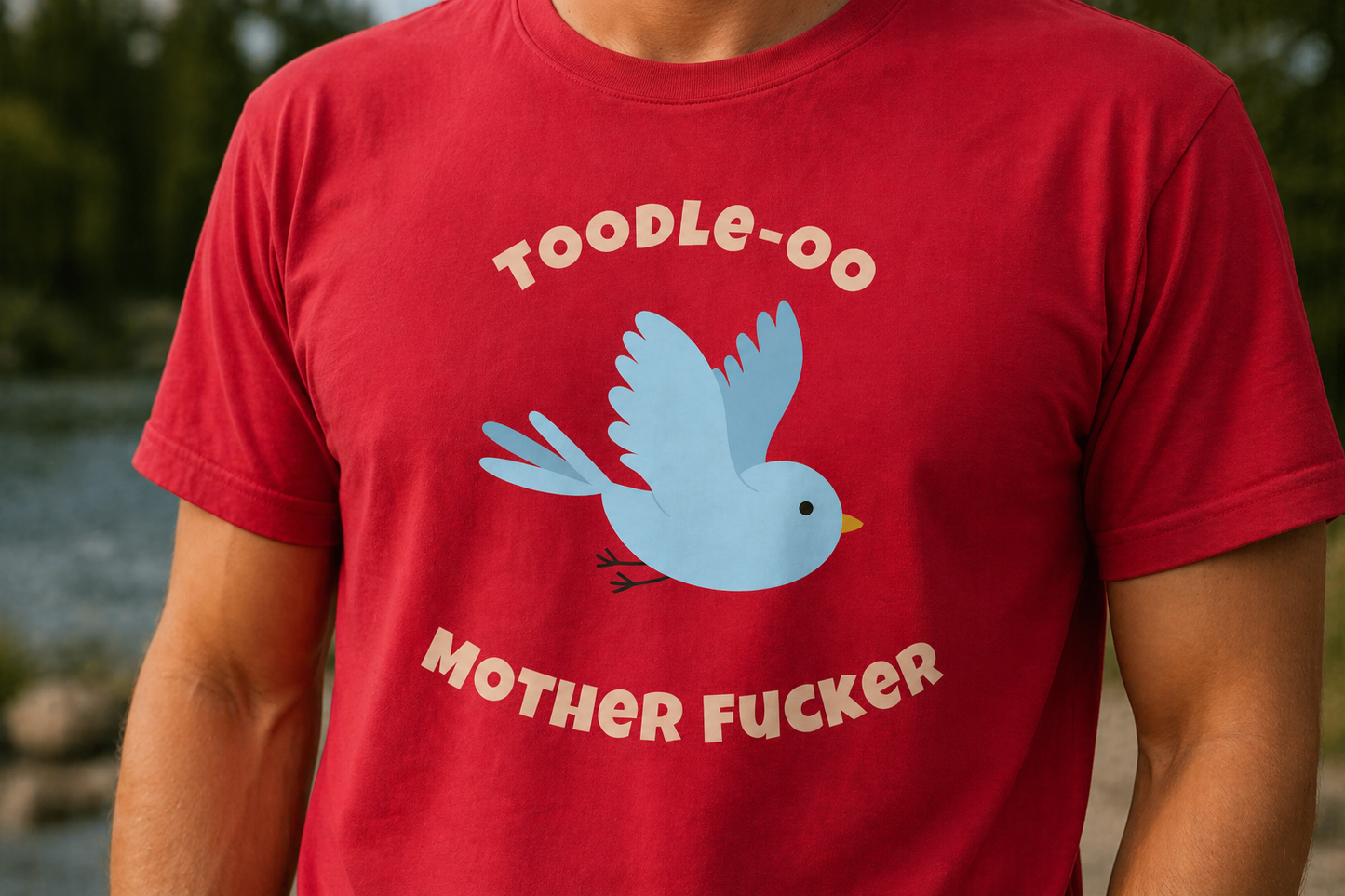 Toodle-oo Mother F*cker Bird T-Shirt