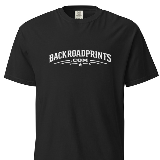 Backroad Prints Logo - T-Shirt