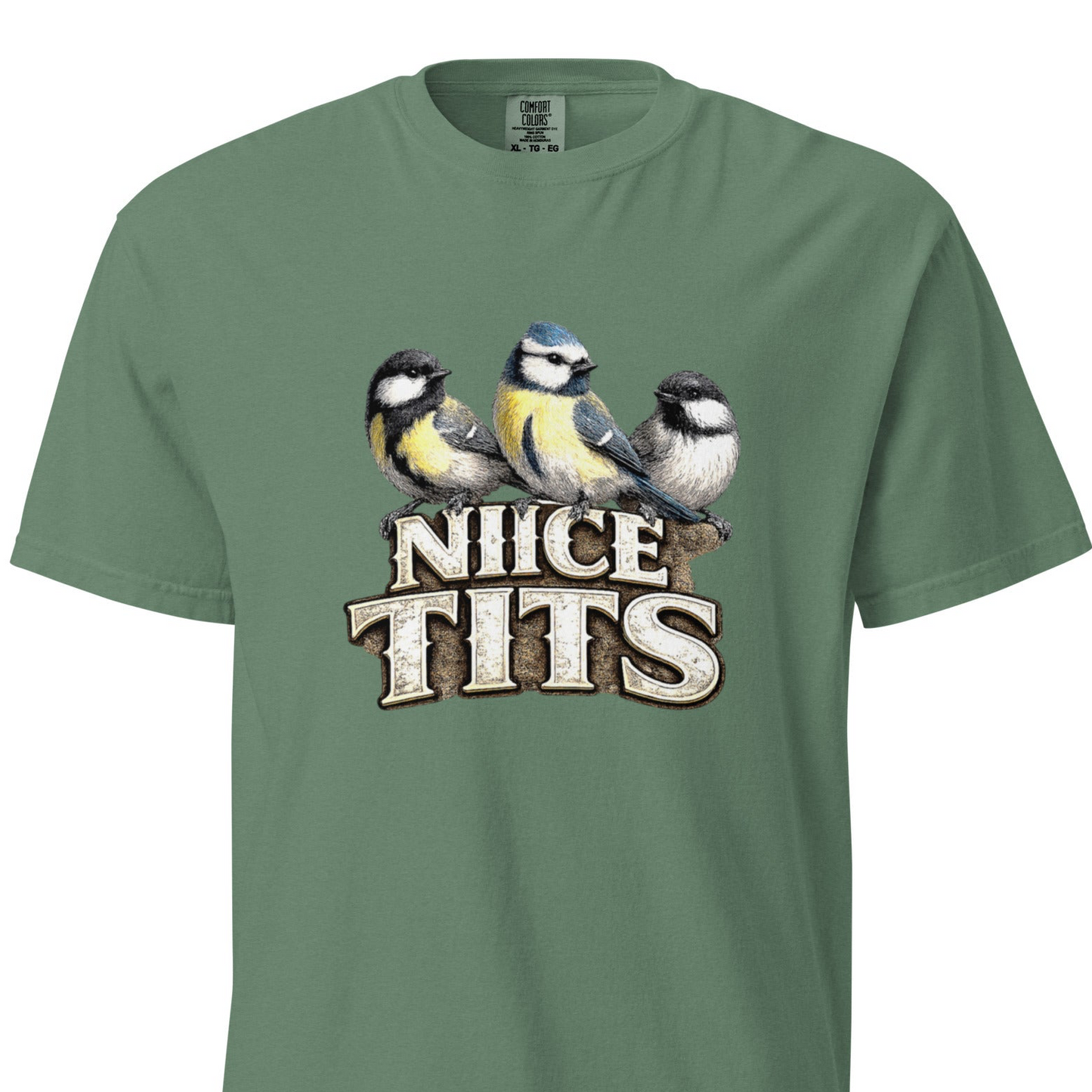 Nice Tits Funny Bird - T-Shirt