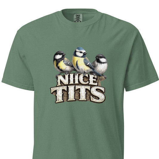 Nice Tits Funny Bird - T-Shirt